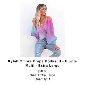 Vici Rainbow 🌈 Bodysuit